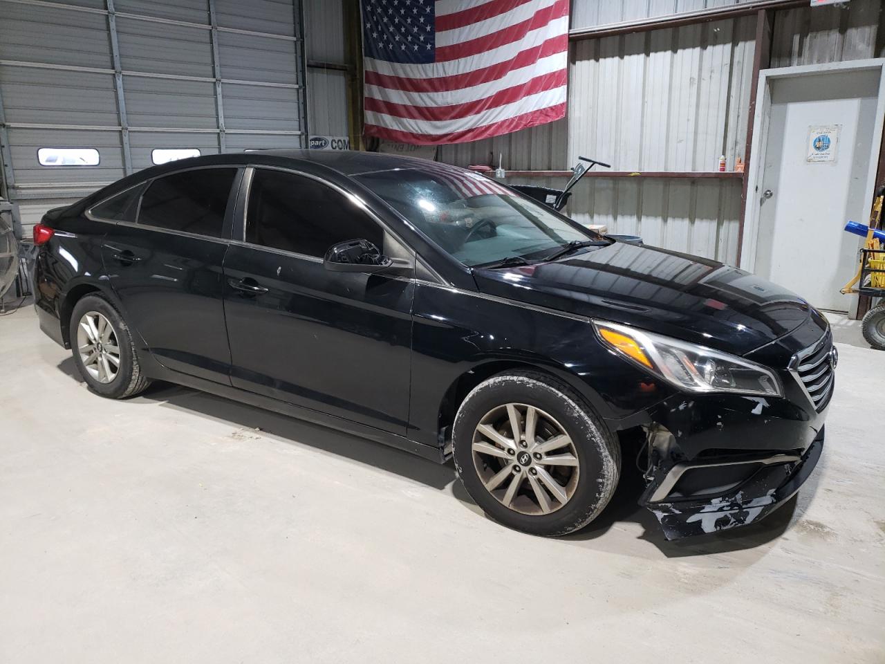 2017 Hyundai Sonata VIN 5NPE24AF7HH467005 Copart auction photo, front end / minor dent/scratches damage thumbnail 4