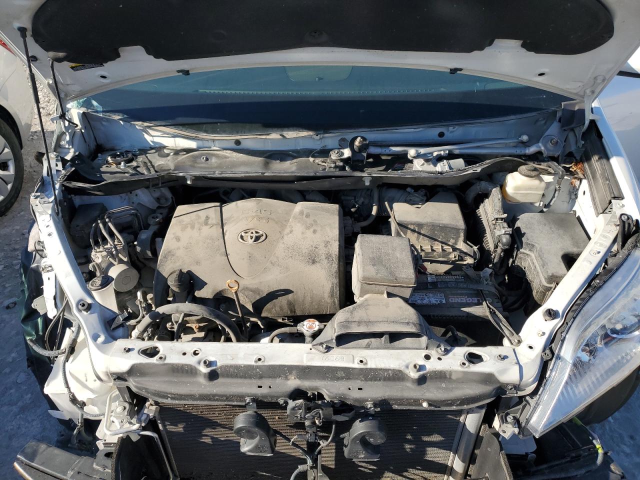 2017 Toyota Sienna VIN 5TDYZ3DC1HS838299 Copart auction photo, front end / all over damage thumbnail 12