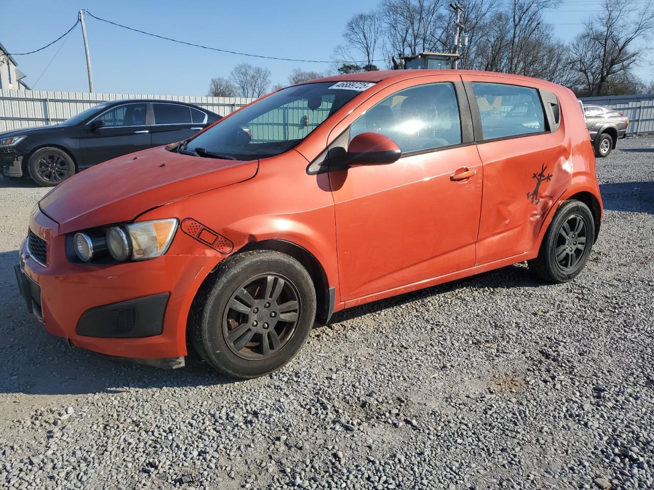 2012 Chevrolet Sonic VIN 1G1JB6SH3C4186904 - Copart auction photo