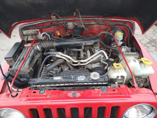 2004 Jeep Wrangler VIN 1J4FA49S84P759666 Copart auction photo, all over damage thumbnail 11