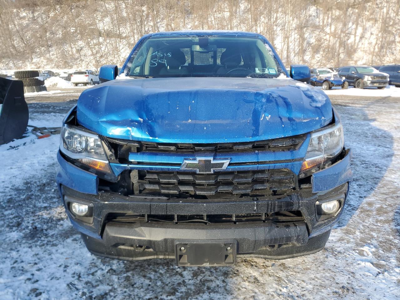 2021 Chevrolet Colorado VIN 1GCGTCEN4M1143626 Copart auction photo, front end damage thumbnail 5