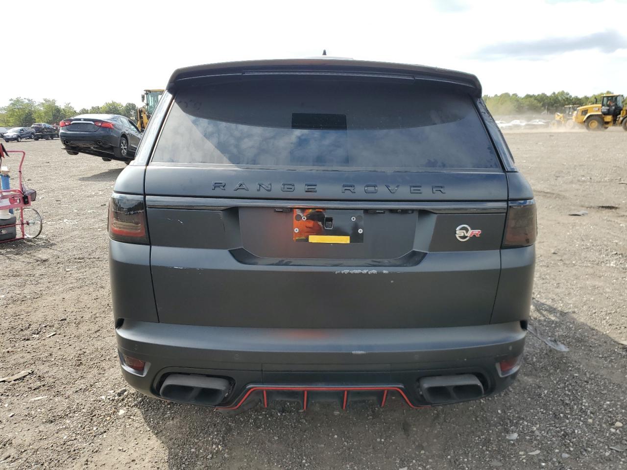 2019 Land Rover Range Rover VIN SALWZ2SE0KA843965 Copart auction photo, burn - engine / burn - interior damage thumbnail 6