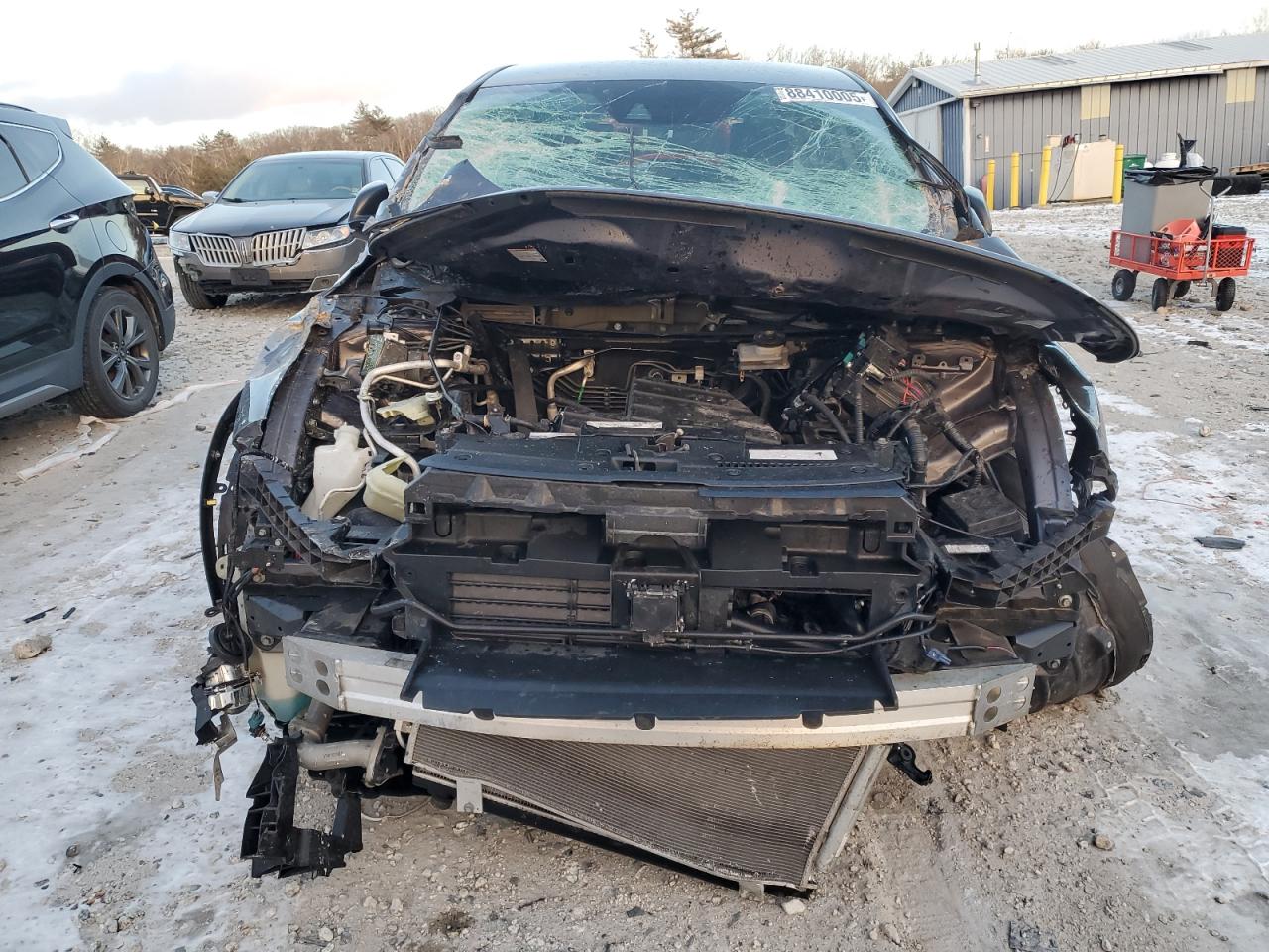 2020 Honda CR-V VIN 2HKRW2H25LH633303 Copart auction photo, rollover damage thumbnail 5