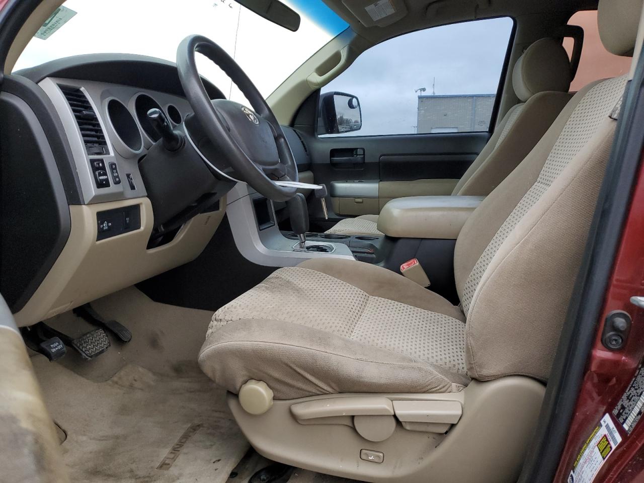 2008 Toyota Tundra VIN 5TFRU54108X015595 Copart auction photo, front end damage thumbnail 7