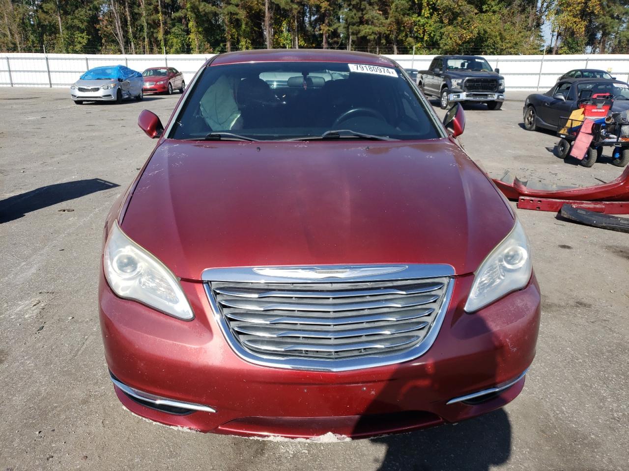 2014 Chrysler 200 VIN 1C3CCBBG8EN114143 Copart auction photo, all over damage thumbnail 5