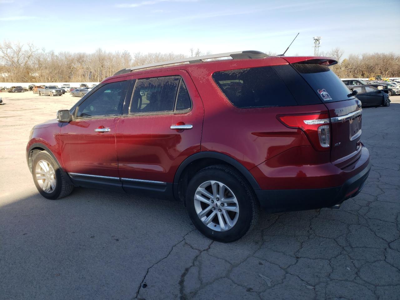 2013 Ford Explorer VIN 1FM5K7D83DGC45456 Copart auction photo, side damage thumbnail 2