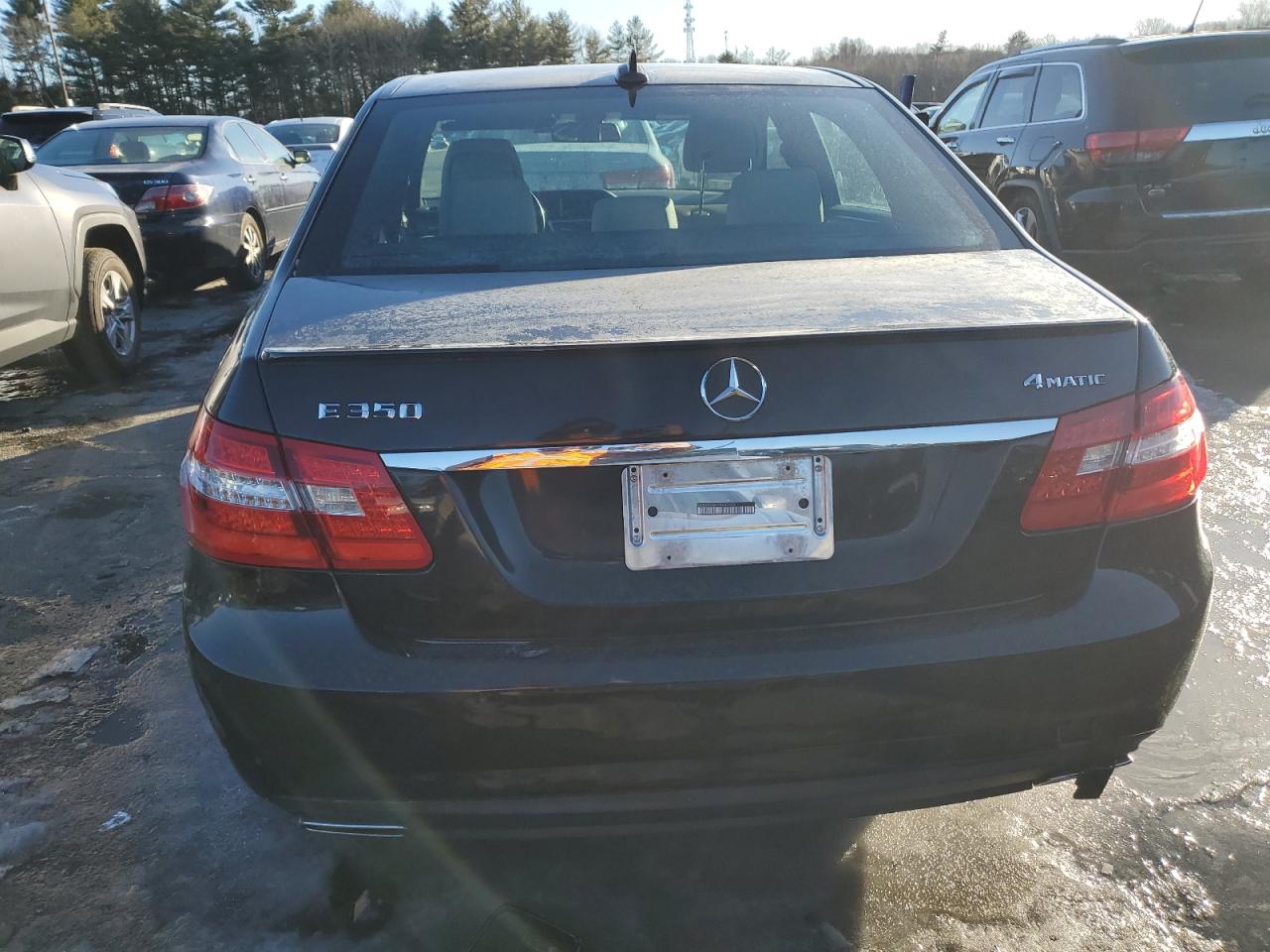 2012 Mercedes-Benz E-klasse VIN WDDHF8JB9CA645492 Copart auction photo, side / front end damage thumbnail 6