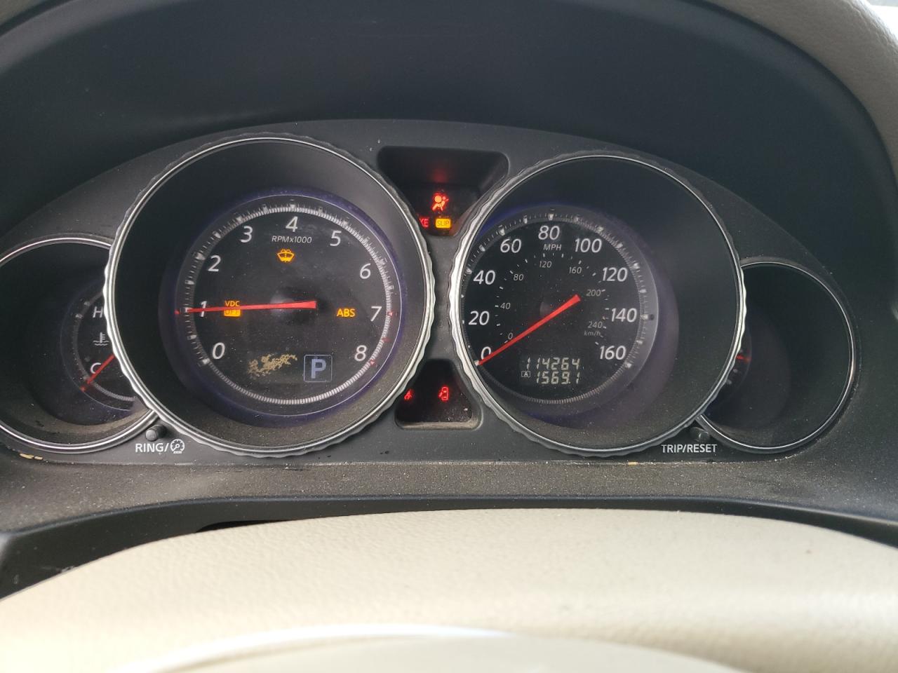 2008 Infiniti M VIN JNKAY01E48M601423 Copart auction photo, undercarriage / front end damage thumbnail 9