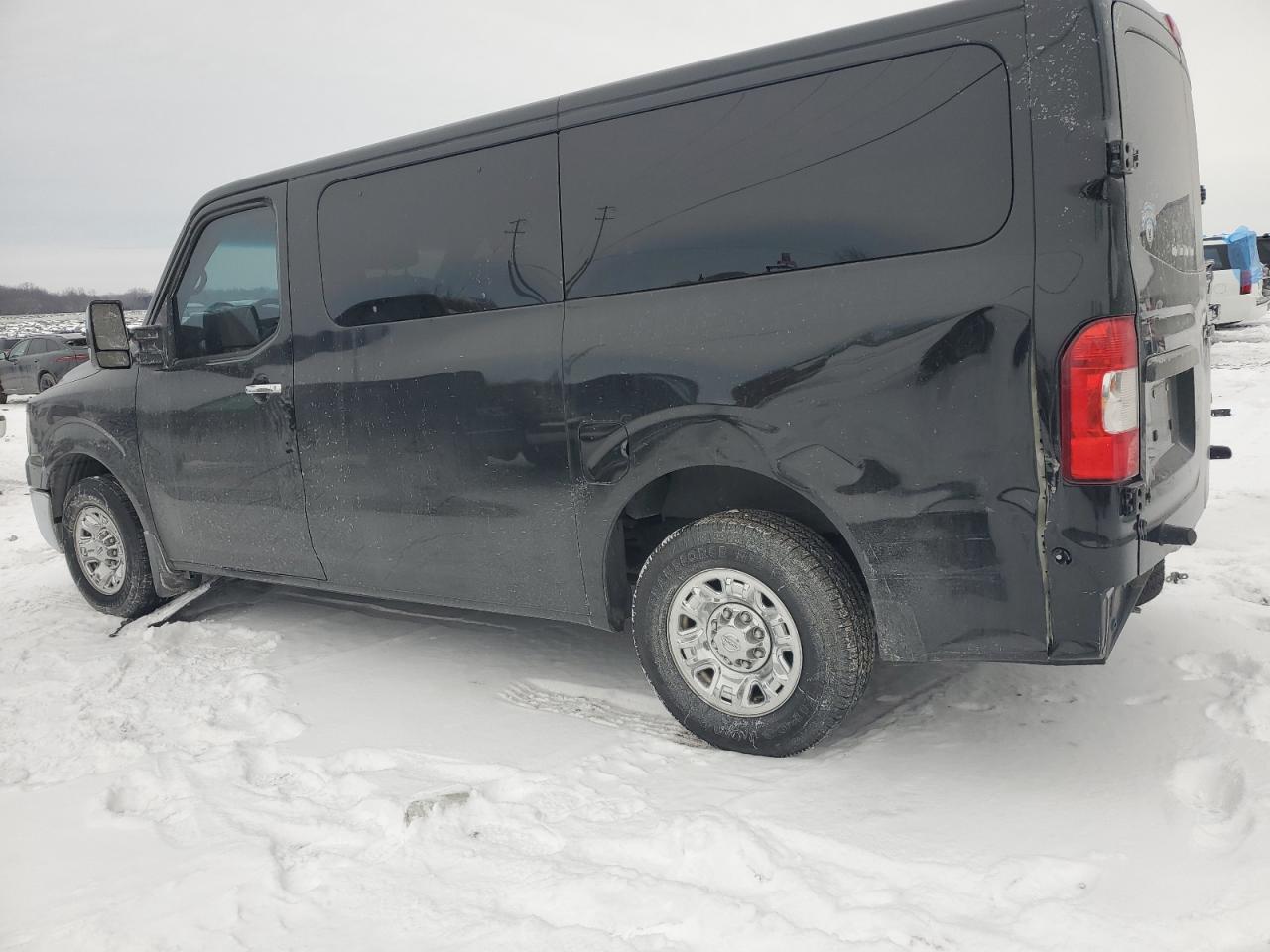 2017 Nissan NV VIN 5BZAF0AA5HN850831 Copart auction photo, rear end damage thumbnail 2