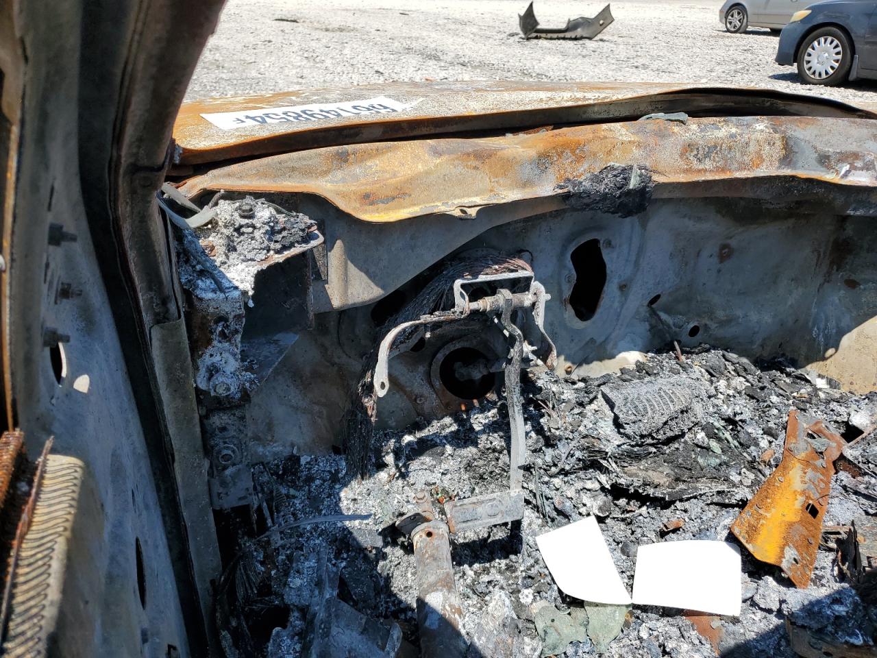 2012 Chevrolet Impala VIN 2G1WG5E3XC1136739 Copart auction photo, burn damage thumbnail 9