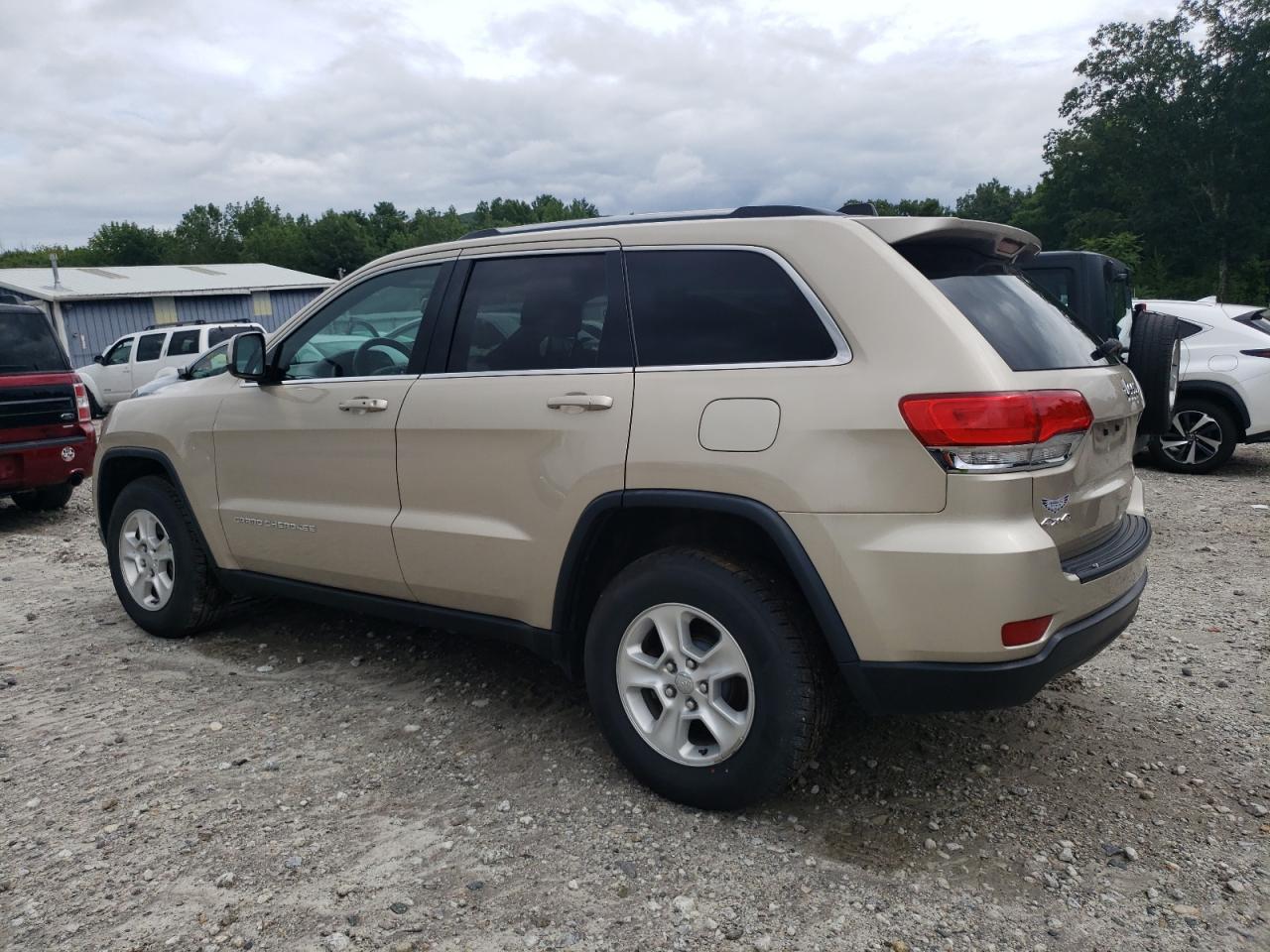 2014 Jeep Grand Cherokee VIN 1C4RJFAG8EC271977 Copart auction photo, undercarriage / front end damage thumbnail 2