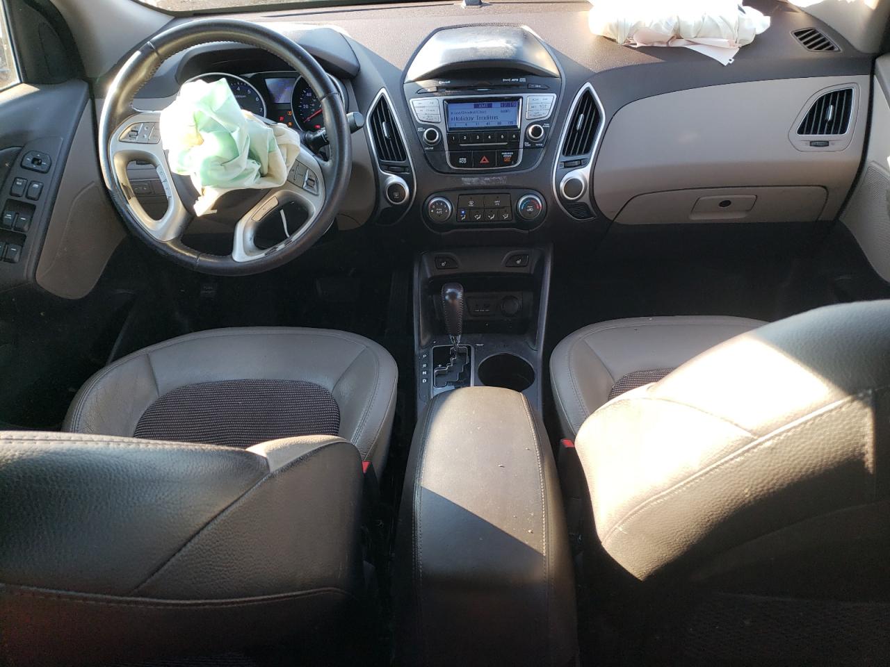 2013 Hyundai Tucson VIN KM8JU3AC2DU706836 Copart auction photo, front end / side damage thumbnail 8