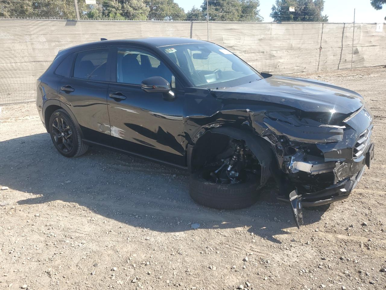 2024 Honda HR-V VIN 3CZRZ1H54RM755384 Copart auction photo, front end / rear end damage thumbnail 4