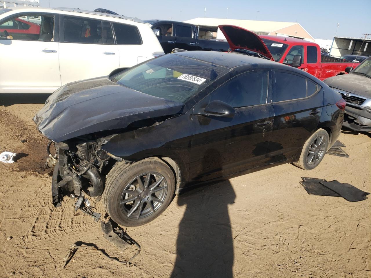 2019 Hyundai Elantra VIN 5NPD74LF7KH419361