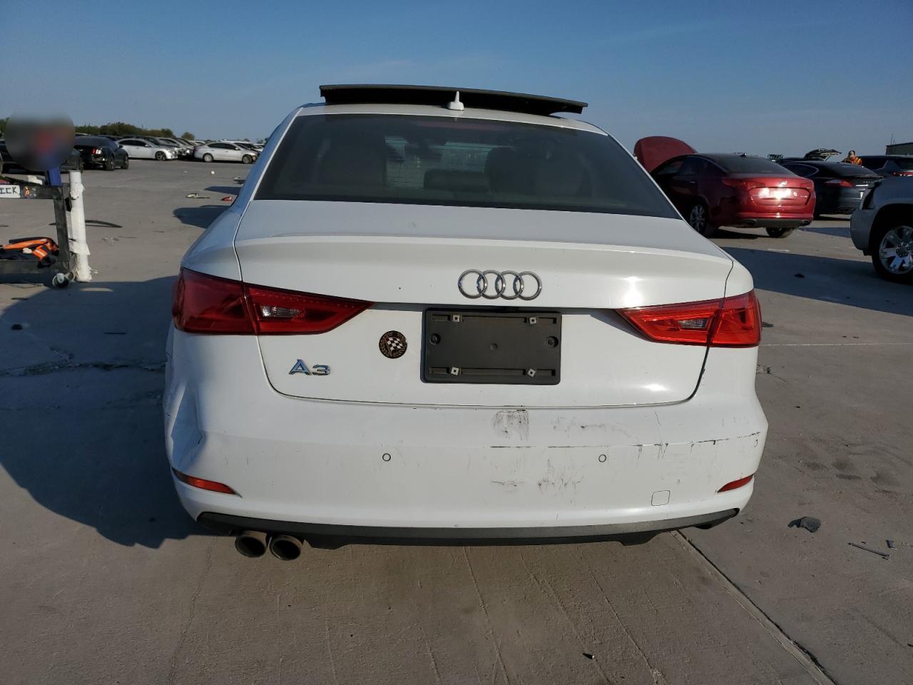 2016 Audi A3 VIN WAUA7GFF0G1014308 Copart auction photo, all over damage thumbnail 6