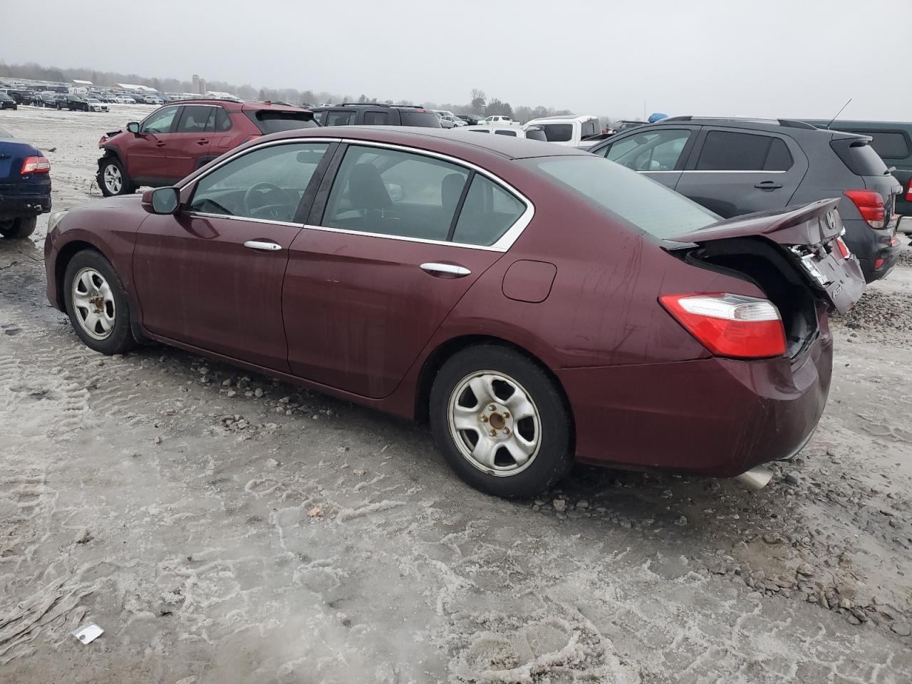 2014 Honda Accord VIN 1HGCR2F53EA800604 Copart auction photo, rear end damage thumbnail 2