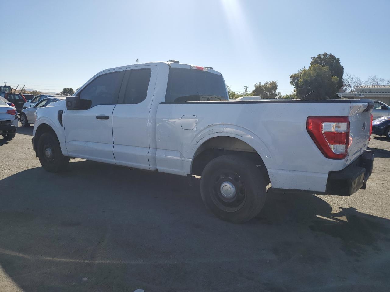 2021 Ford F-150 VIN 1FTEX1CB7MKD69985 Copart auction photo, vandalism / all over damage thumbnail 2