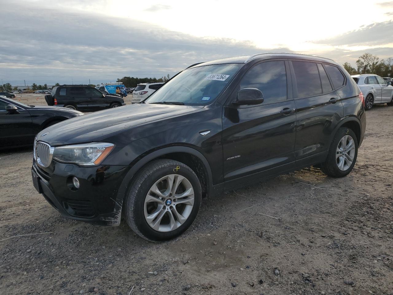 2017 BMW X3 VIN 5UXWX7C33H0W39505