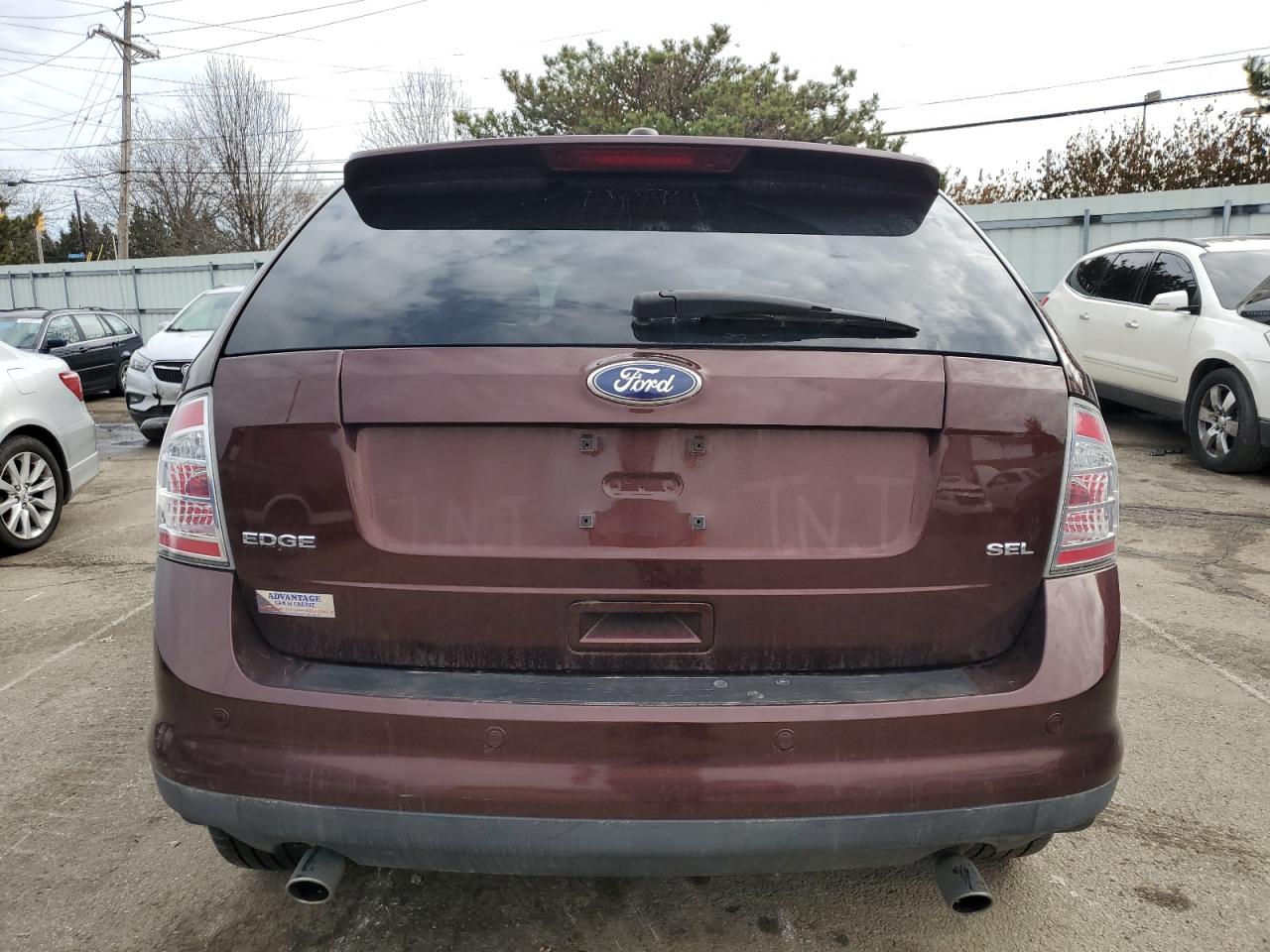 2010 Ford Edge VIN 2FMDK3JC6ABB55606 Copart auction photo, front end / undercarriage damage thumbnail 6