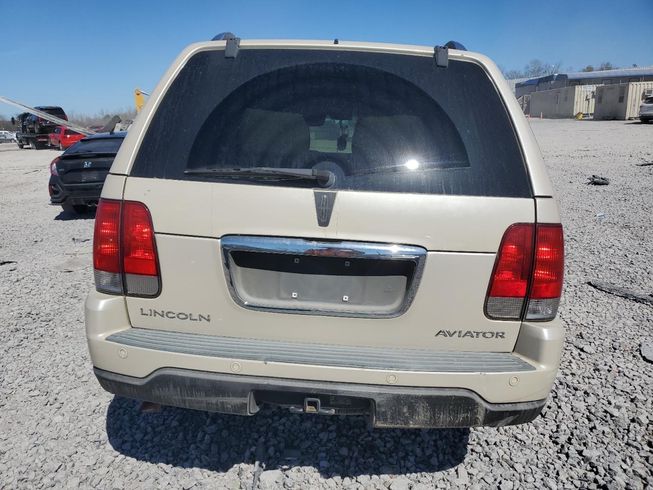 2005 Lincoln Aviator VIN 5LMEU68H55ZJ10240 Copart auction photo, front end / mechanical damage thumbnail 6
