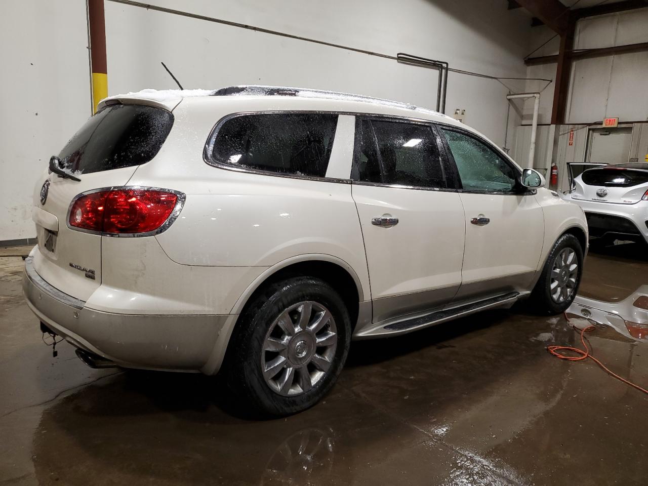 2011 Buick Enclave VIN 5GAKVCED7BJ249157 Copart auction photo, front end / side damage thumbnail 3