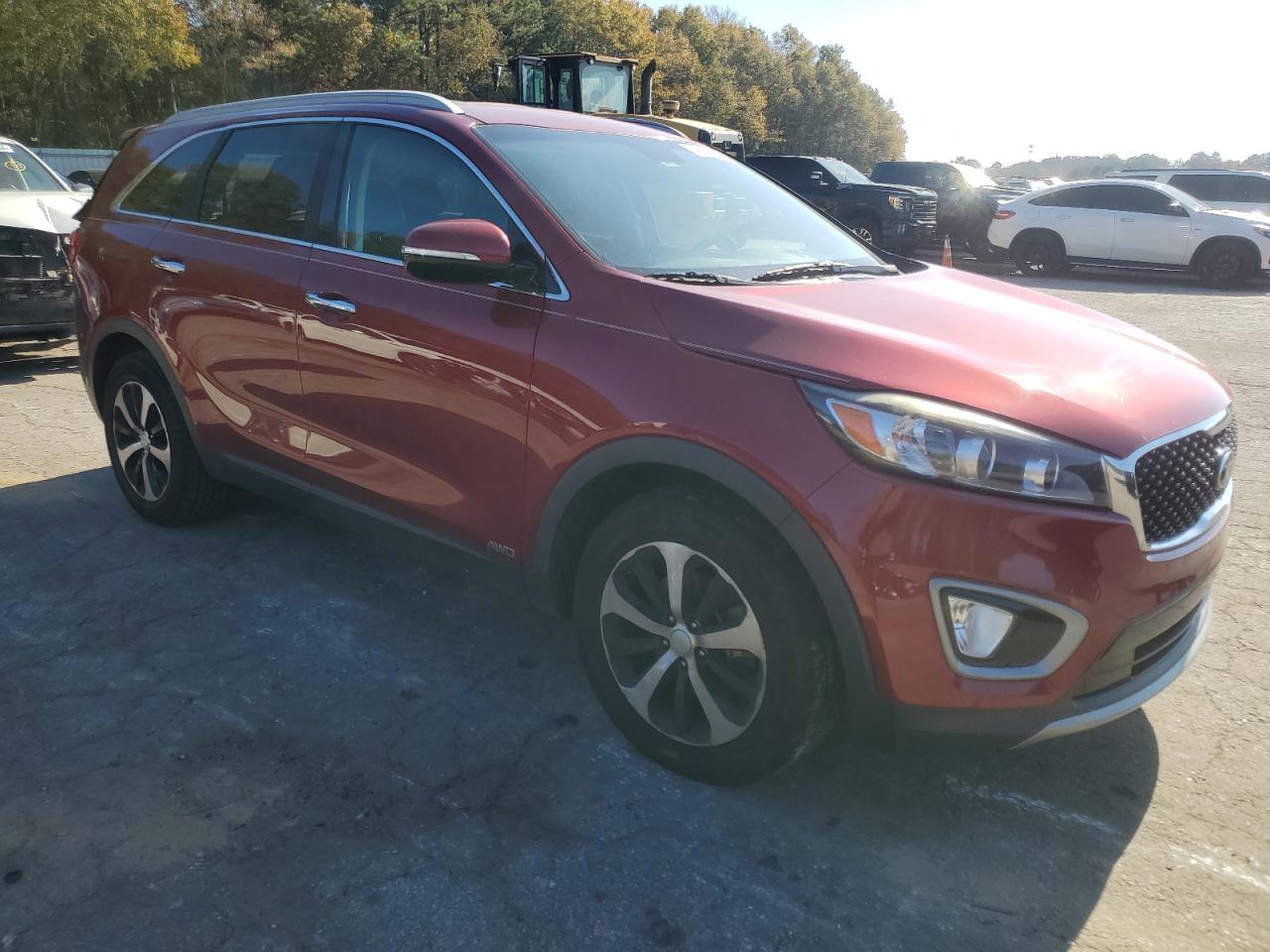 2016 KIA Sorento VIN 5XYPHDA17GG145661 Copart auction photo, rear end damage thumbnail 4
