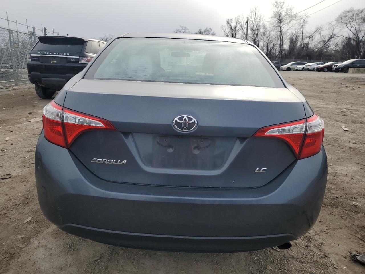 2016 Toyota Corolla VIN 2T1BURHE4GC553607 Copart auction photo, side / minor dent/scratches damage thumbnail 6
