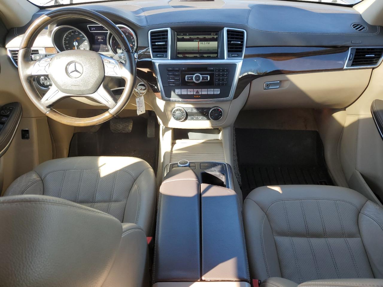 2014 Mercedes-Benz GL-klasse VIN 4JGDF7CE7EA384503 Copart auction photo, normal wear damage thumbnail 8
