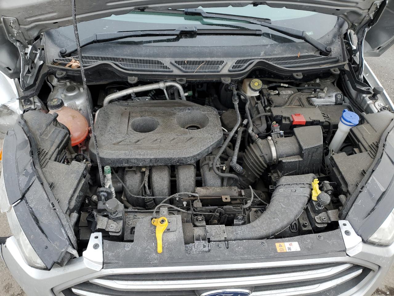 2020 Ford EcoSport VIN MAJ6S3GL1LC386233 Copart auction photo, undercarriage damage thumbnail 12