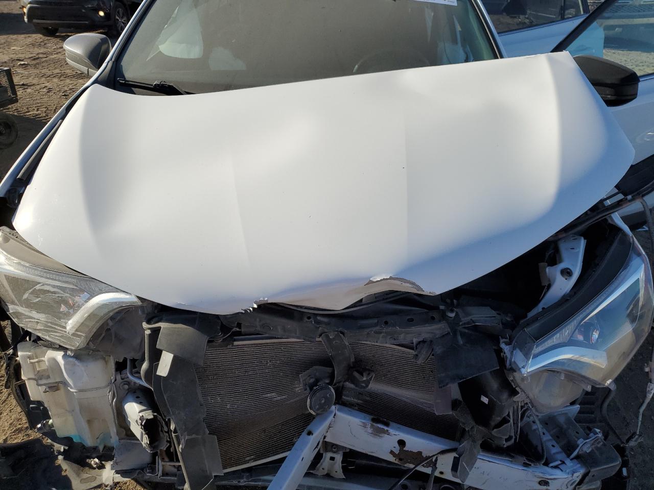 2018 Toyota RAV 4 VIN 2T3BFREV8JW855557 Copart auction photo, front end damage thumbnail 14