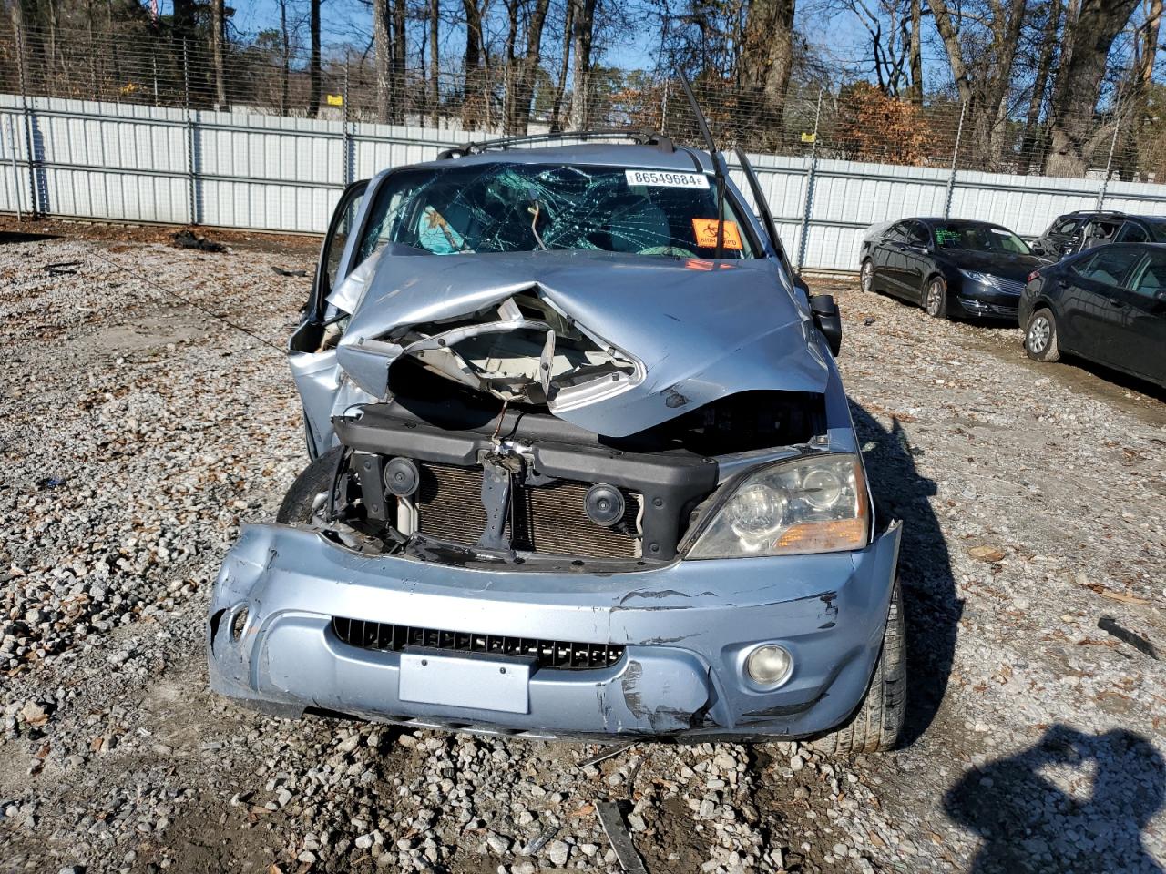 2007 KIA Sorento VIN KNDJD736675687273 Copart auction photo, all over damage thumbnail 5