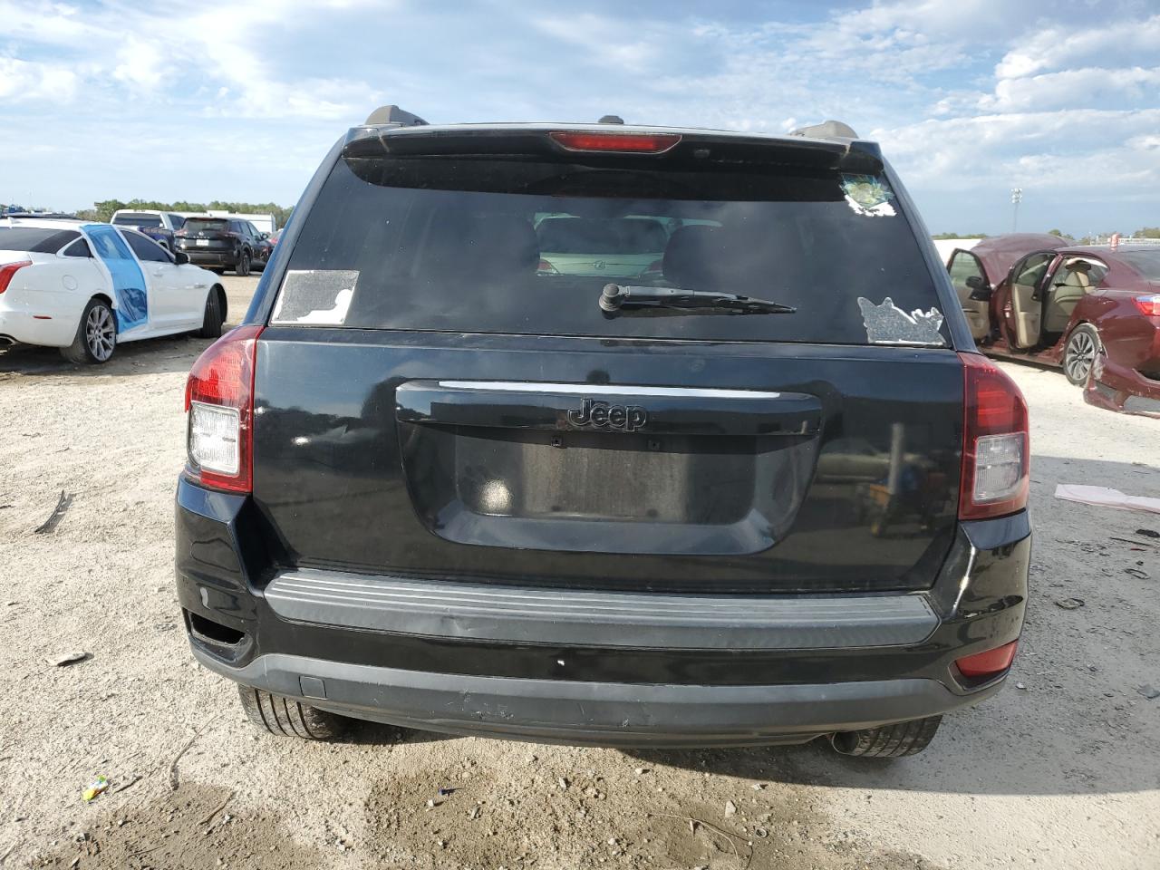 2016 Jeep Compass VIN 1C4NJCBA8GD705707 Copart auction photo, front end damage thumbnail 6