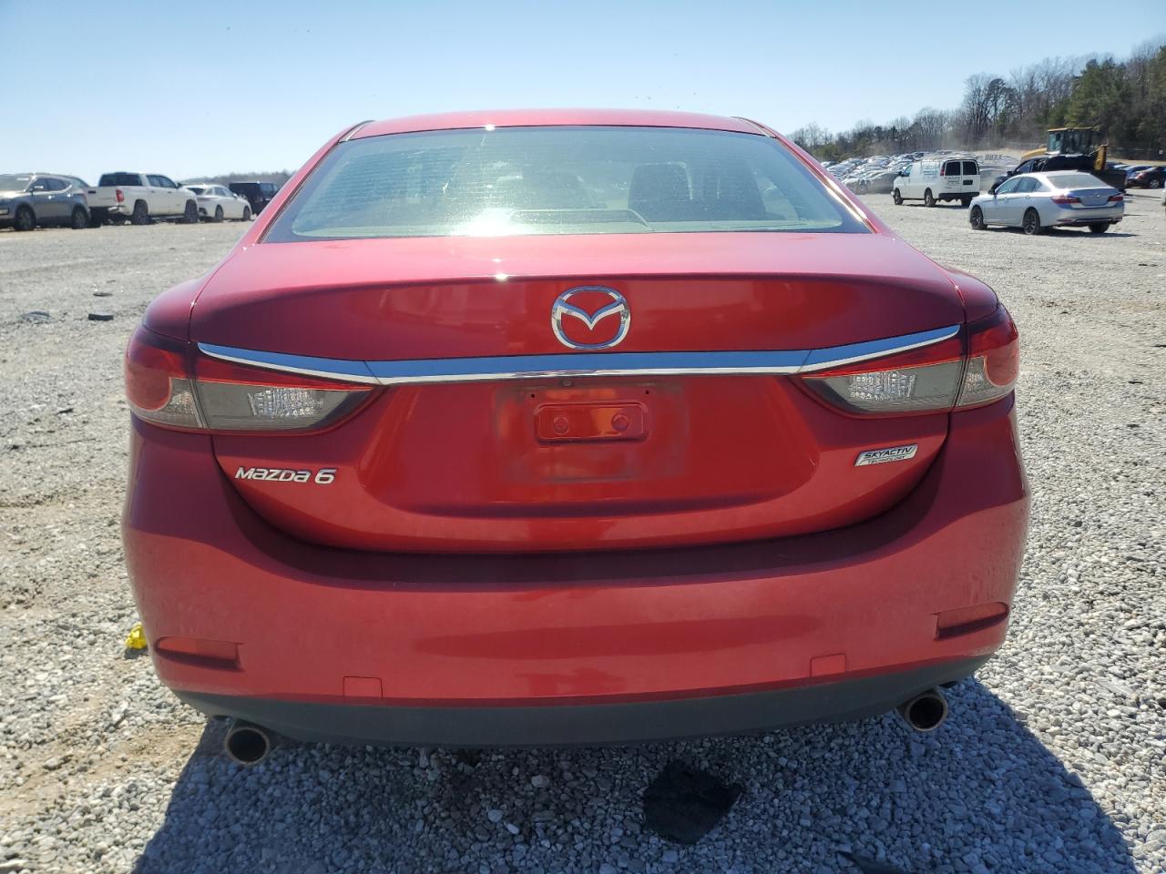 2016 Mazda 6 VIN JM1GJ1V56G1450536 Copart auction photo, front end damage thumbnail 6
