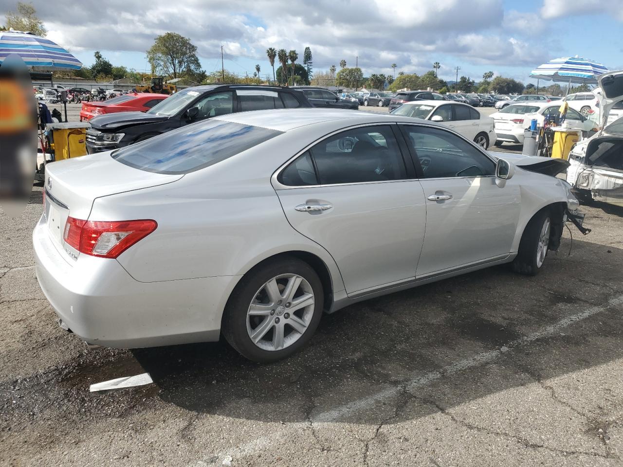 2007 Lexus ES VIN JTHBJ46G472119877 Copart auction photo, front end damage thumbnail 3