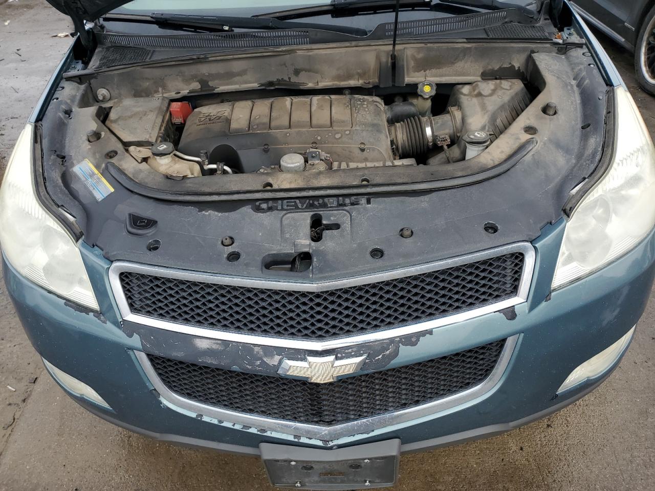 2009 Chevrolet Traverse VIN 1GNEV23D99S160663 Copart auction photo, rear end / front end damage thumbnail 12