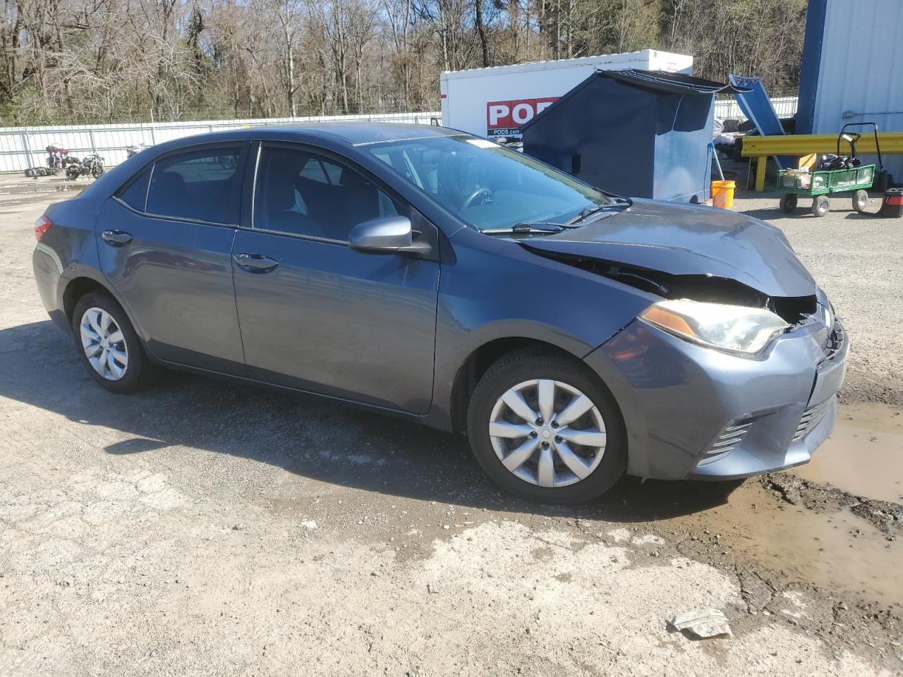 2014 Toyota Corolla VIN 5YFBURHE3EP151249 Copart auction photo, front end / minor dent/scratches damage thumbnail 4