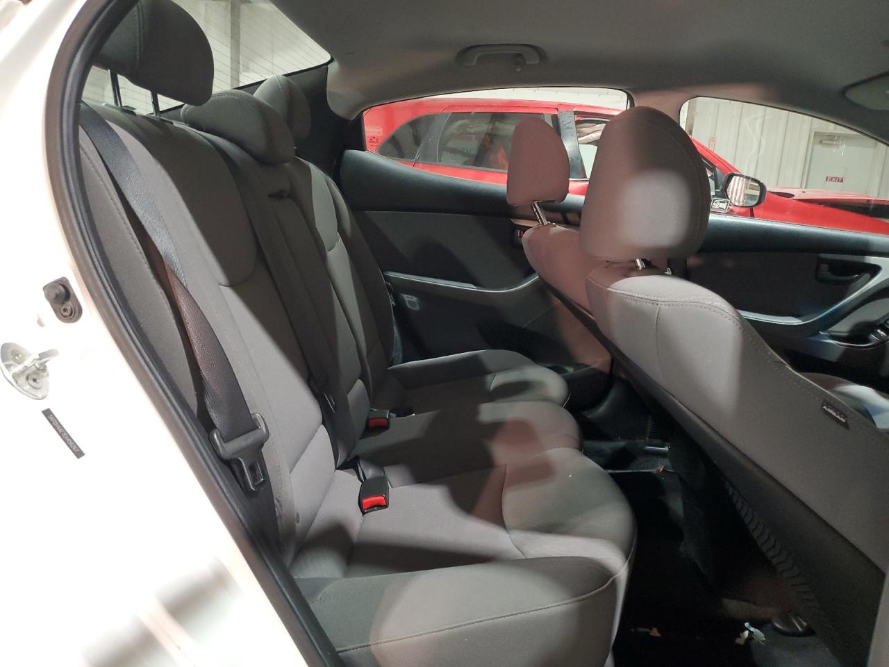 2014 Hyundai Elantra VIN 5NPDH4AE7EH458267 Copart auction photo, rear end damage thumbnail 10