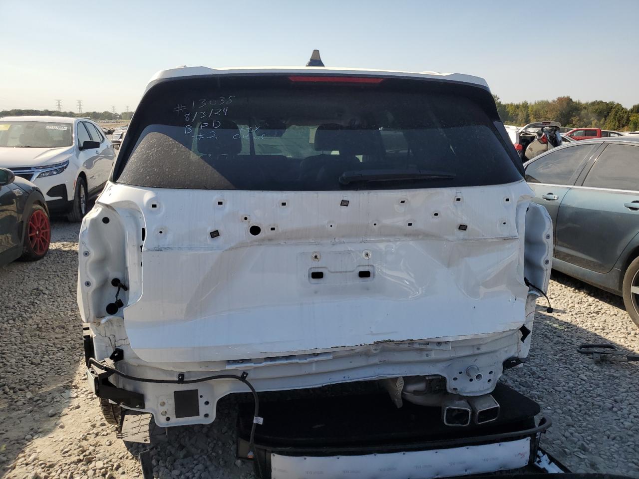 2023 Hyundai Palisade VIN KM8R24GE8PU614299 Copart auction photo, rear end damage thumbnail 6