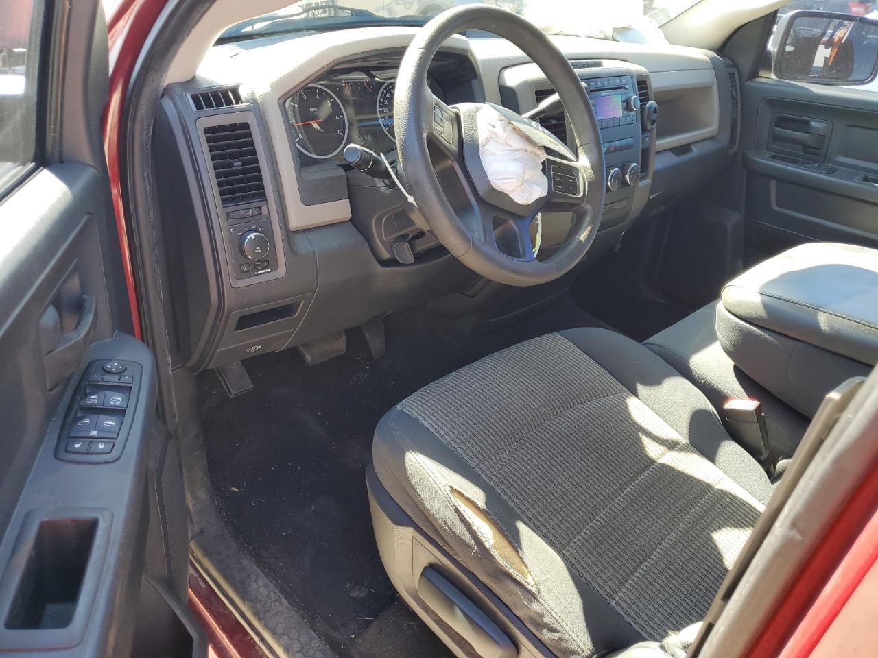 2012 Dodge RAM VIN 1C6RD7FT8CS286654 Copart auction photo, front end / side damage thumbnail 8