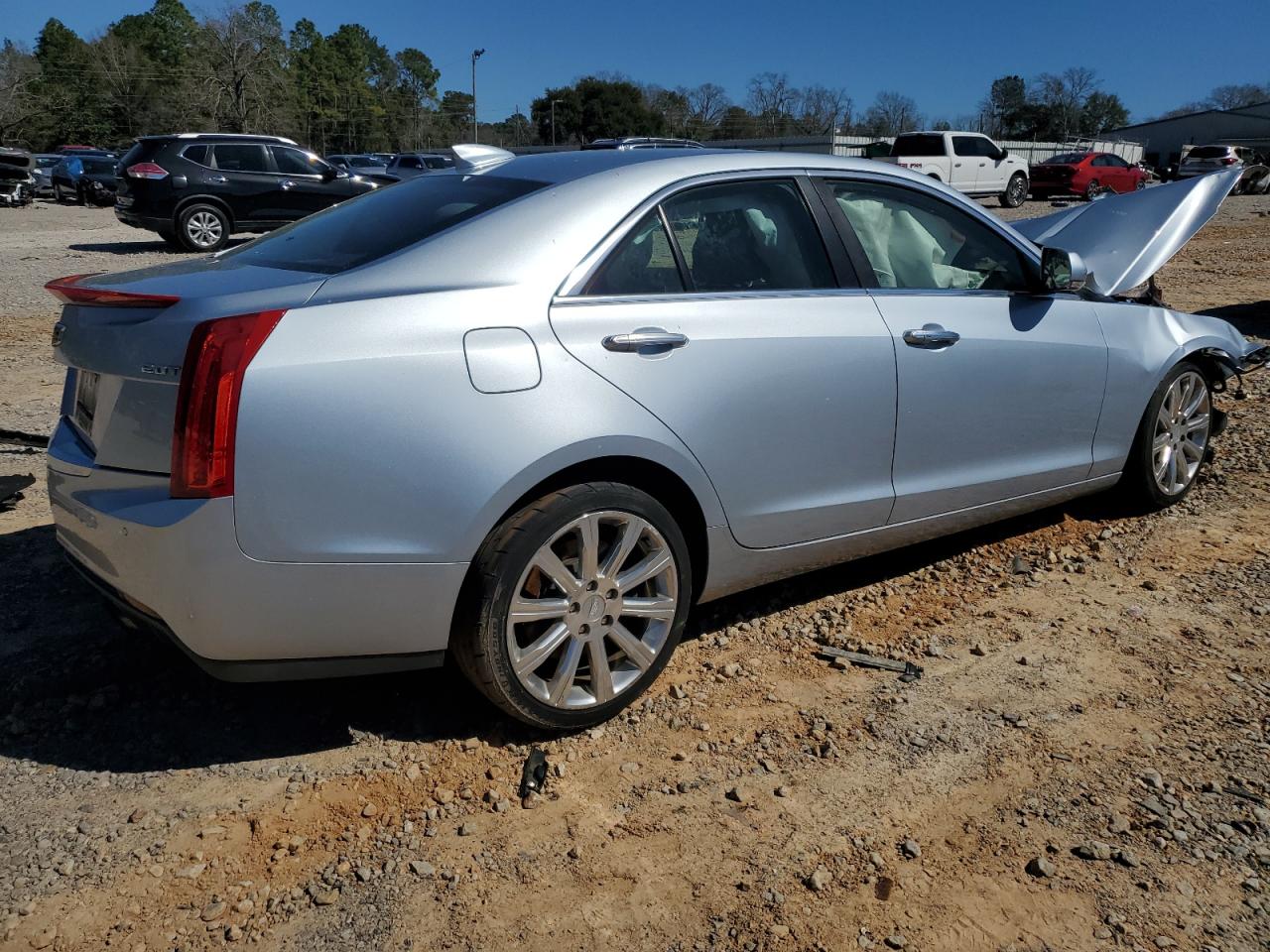 2017 Cadillac ATS VIN 1G6AB5SX8H0188576 Copart auction photo, front end damage thumbnail 3