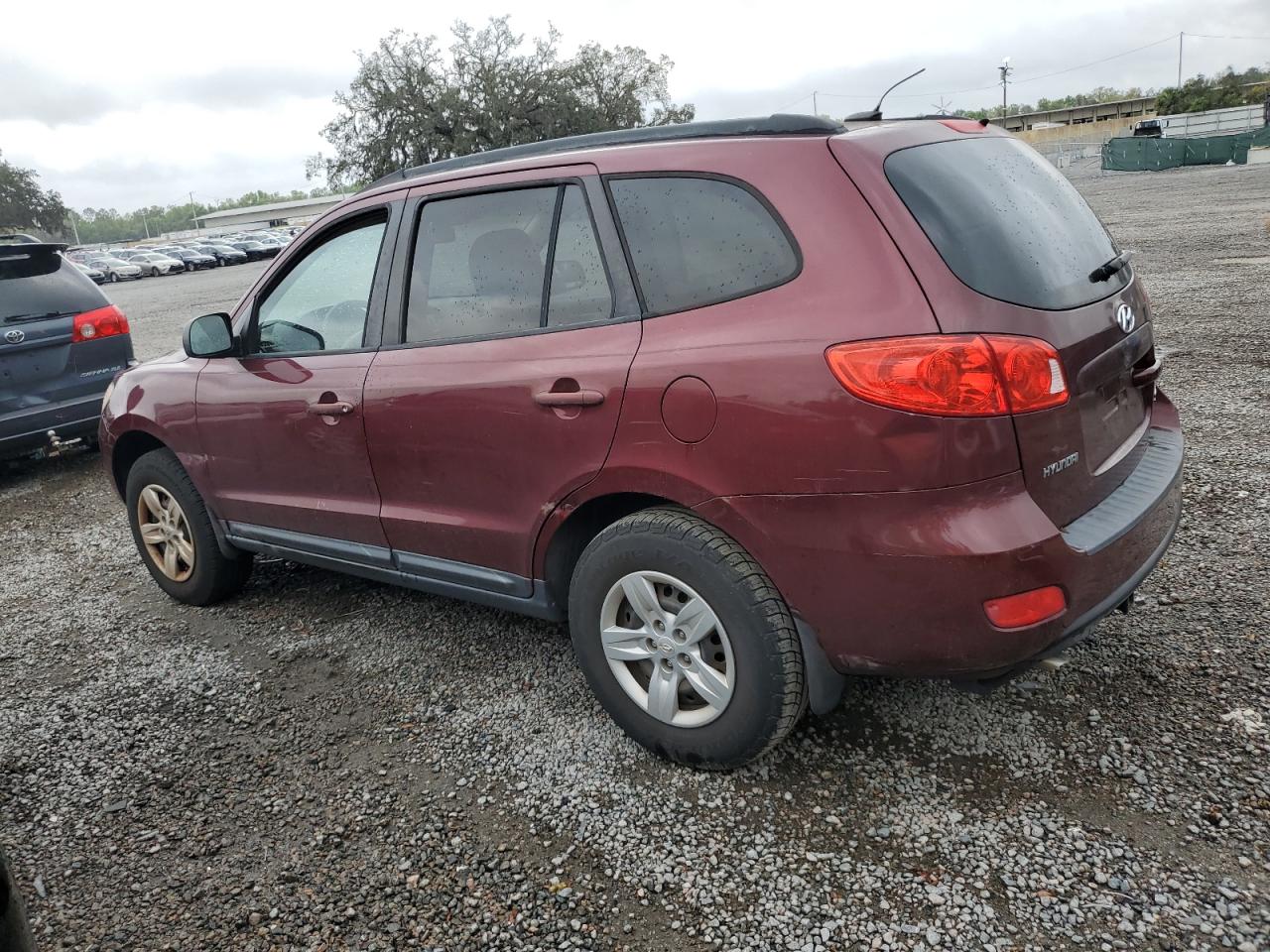 2009 Hyundai Santa Fe VIN 5NMSG13D79H326724 Copart auction photo, front end / side damage thumbnail 2