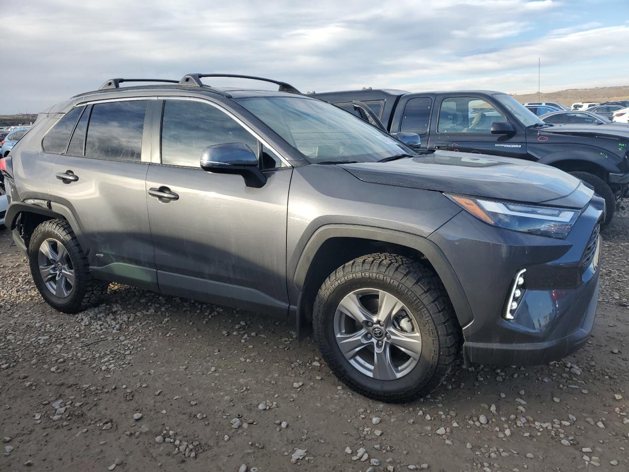 2024 Toyota RAV 4 VIN 2T3RWRFV9RW213082 Copart auction photo, stripped damage thumbnail 4