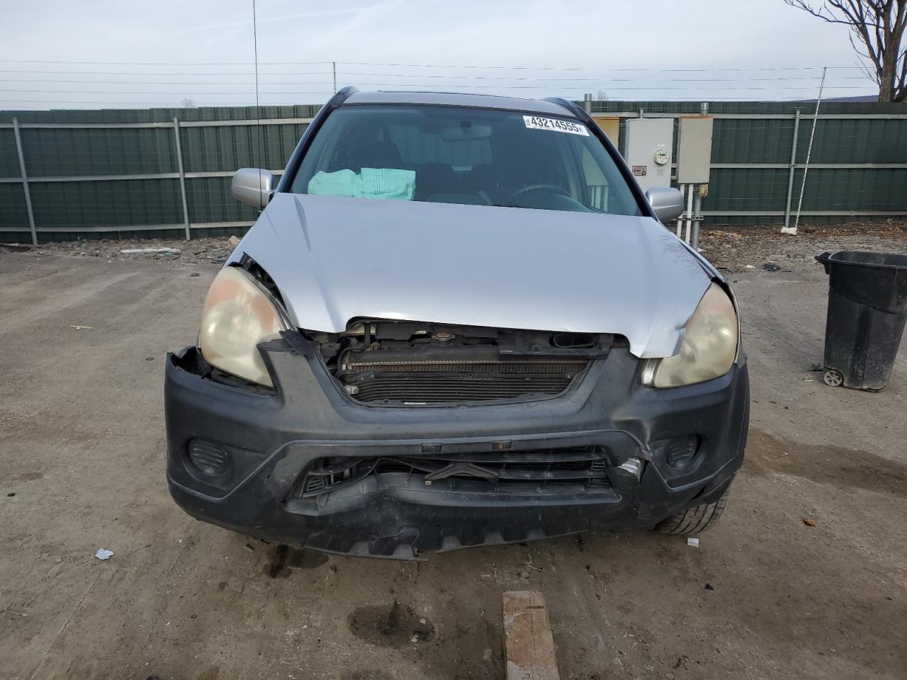 2005 Honda CR-V VIN SHSRD78885U323518 Copart auction photo, front end damage thumbnail 5