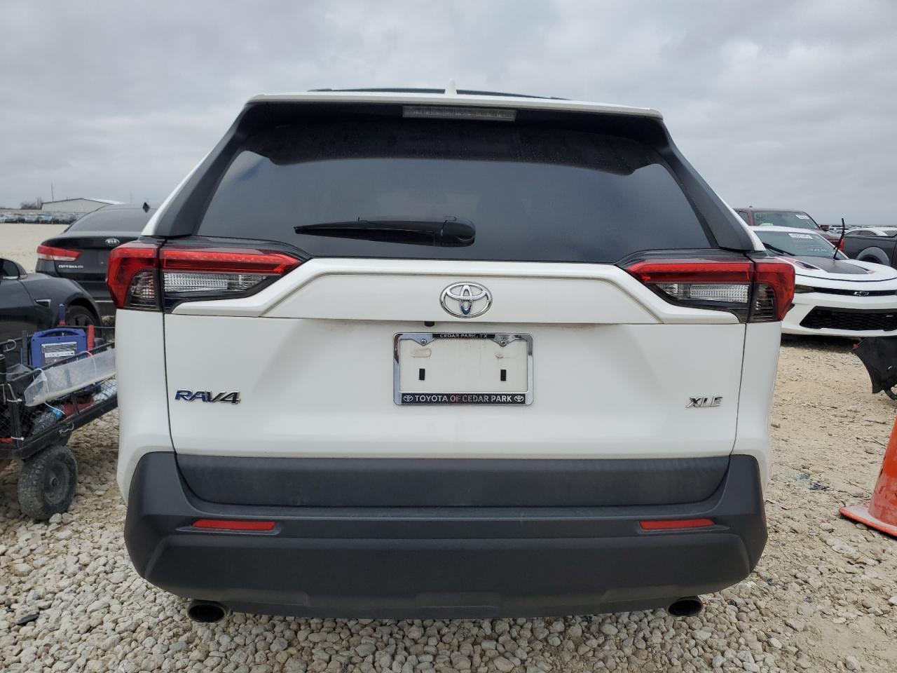 2019 Toyota RAV 4 VIN 2T3C1RFV9KW044627 Copart auction photo, front end damage thumbnail 6