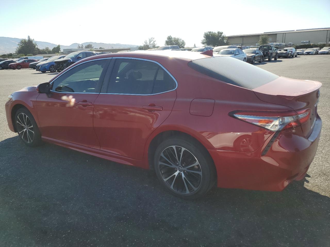2019 Toyota Camry VIN 4T1B11HK9KU284351 Copart auction photo, rear end damage thumbnail 2