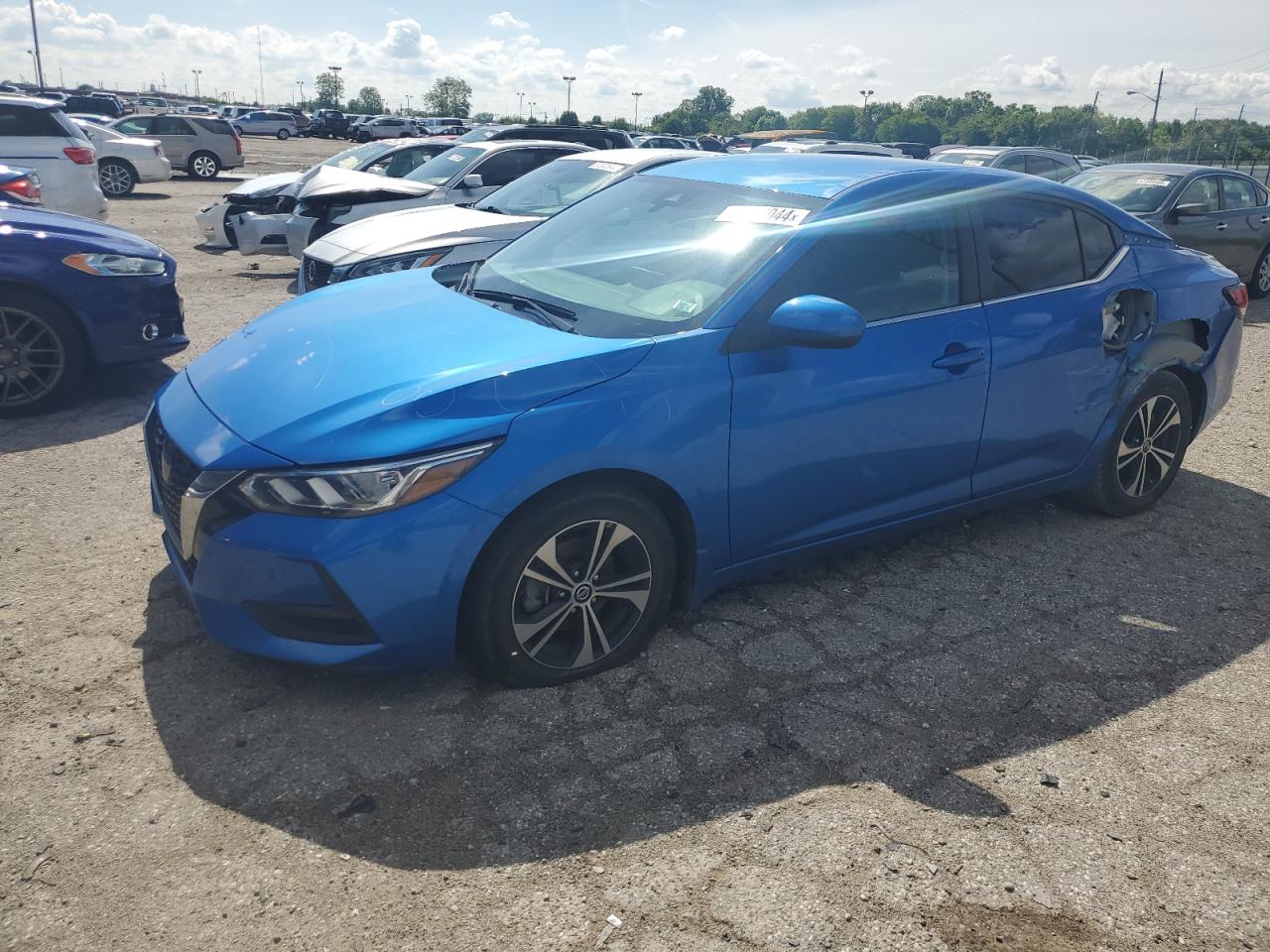 2021 Nissan Sentra VIN 3N1AB8CV1MY240077
