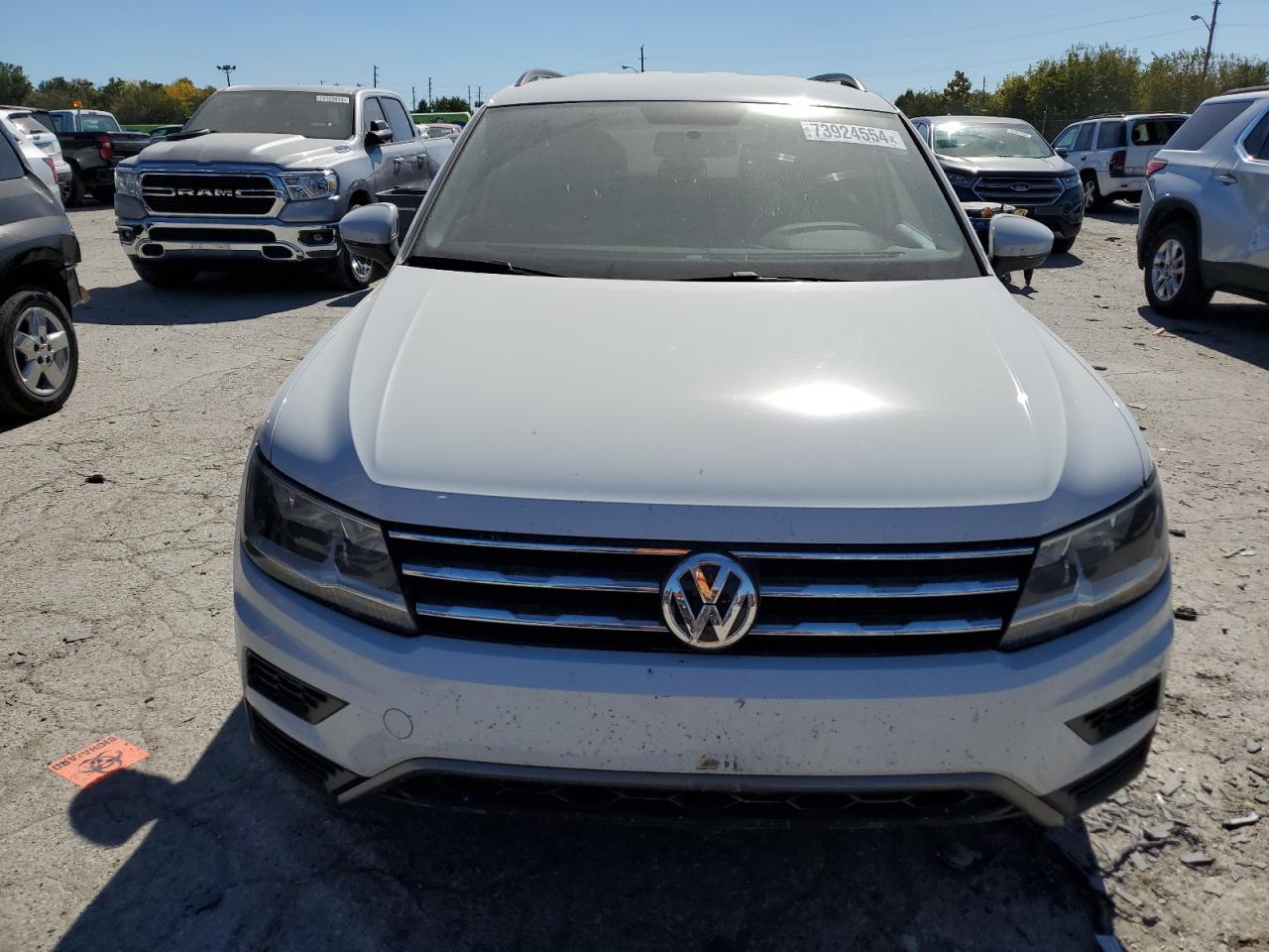2020 Volkswagen Tiguan VIN 3VV1B7AX8LM055432 Copart auction photo, rear end / minor dent/scratches damage thumbnail 5