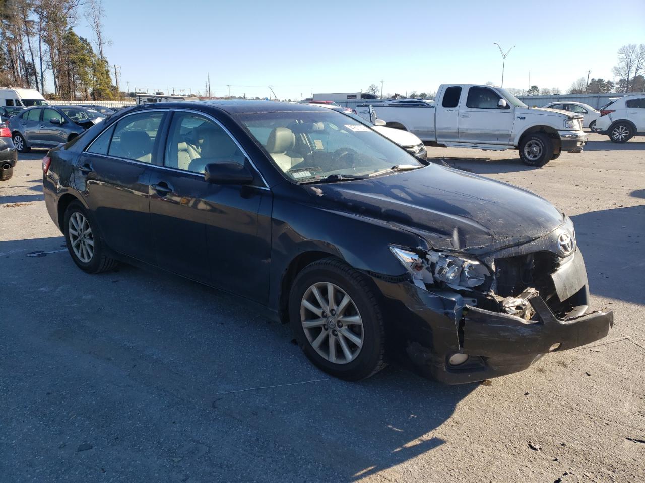2011 Toyota Camry VIN JTNBK3EK1B3051275 Copart auction photo, all over damage thumbnail 4