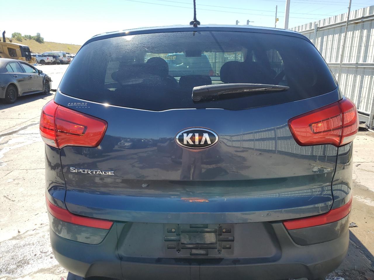 2014 KIA Sportage VIN KNDPBCAC9E7632237 Copart auction photo, hail damage thumbnail 6