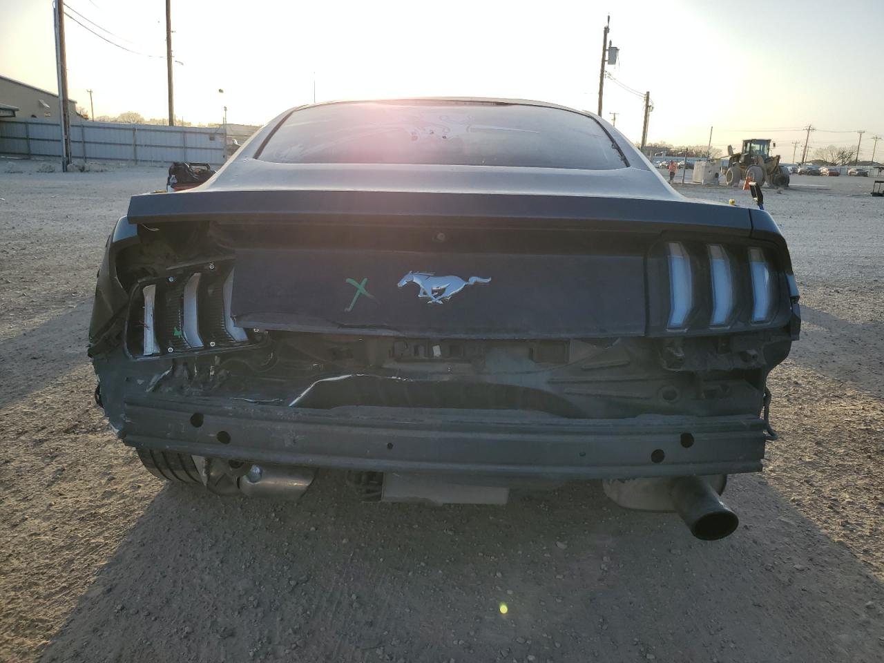 2015 Ford Mustang VIN 1FA6P8TH8F5342108 Copart auction photo, rear end damage thumbnail 6